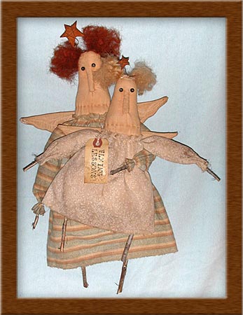 Flying Lessons-angel, flying, muslin, primitive, Flying Lessons, whimsy,
