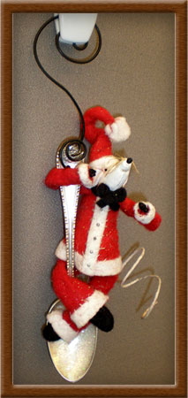 "Teaspoon" Mouse Ornament