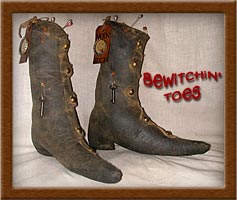 Bewitchin' Toes-toes, boots, Bewitchin' Toes, witch shoes, 