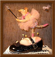 Penelope-mouse, ballerina, primitive, Penelope, shoe, muslin, dance
